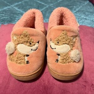 MARIO pink  baby girl slippers /size 16-17